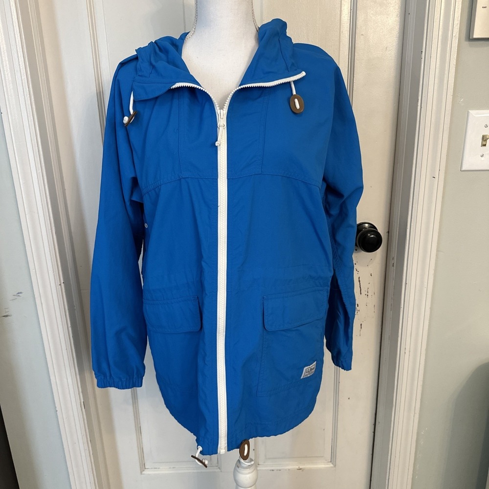 L.L. Bean Jacket Women's Size Small Blue Mountain Classic Full Zip Cordura